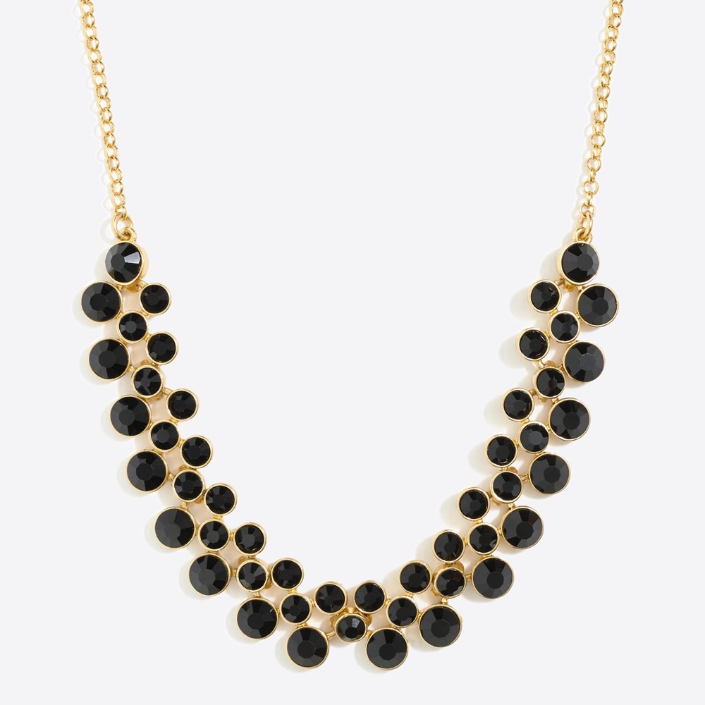 J. Crew Crystal Bubbles Necklace